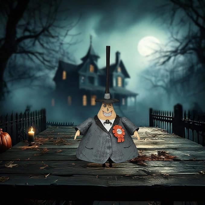 Diamond Select Toys The Nightmare Before Christmas Best of Series: Mayor Action Figure, Multicolor