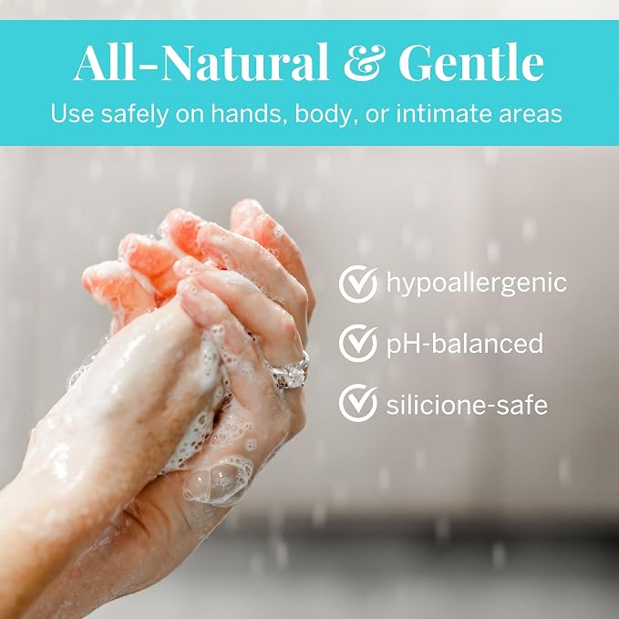 Pixie Feminine Wash - Best Formula to Wash Your Period Cups - Organic and Natural Ingredients & pH Balanced - Gel Cleaner - Sterilizer Soap for Menstrual Discs, 6.5 Fluid oz