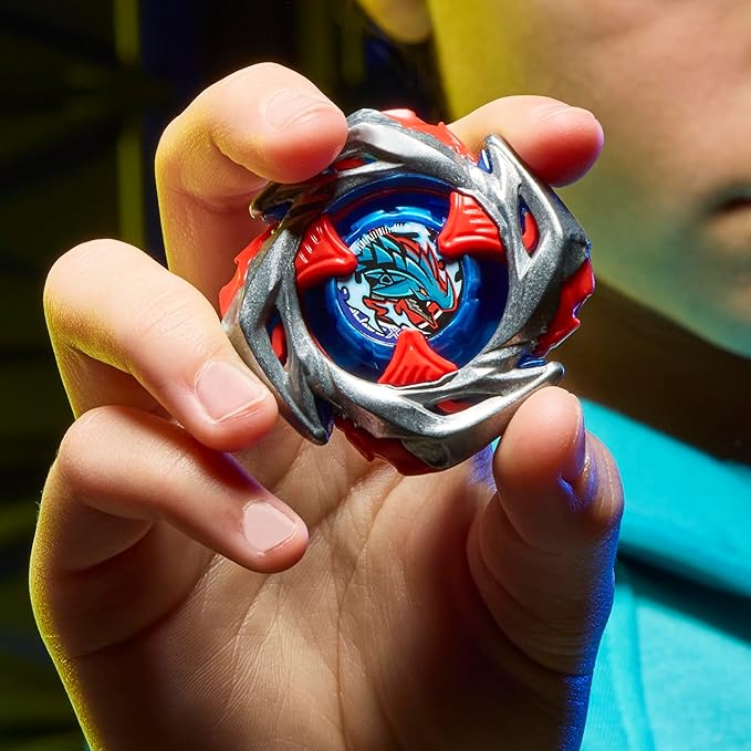 Beyblade X Drop Attack Battle Set with Beystadium Arena, 2 Takara Tomy Tops & Launchers, Impact Drake 9-60LR & Hover Wyvern 3-85N, Battling Game Toys, Ages 8+