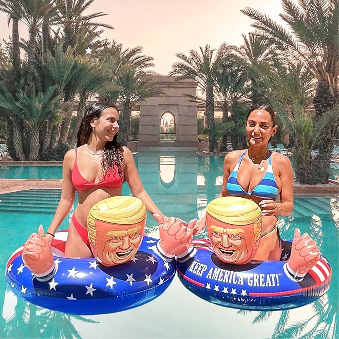 Inflatable Pool Float American Pool Float for Summer Pool Party