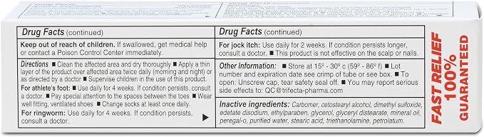 Miconazole Globe (6 Pack) 2% Nitrate 2% Antifungal Cream, Cures Most Athletes Foot, Jock Itch, Ringworm and More. 1 OZ Tube