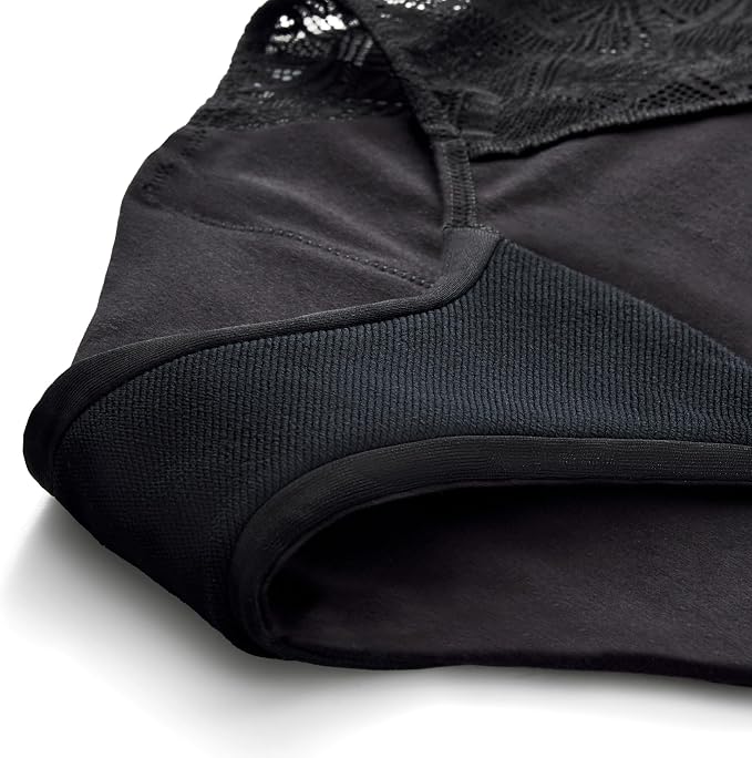 Thinx Ultra-Soft Leakproof Briefs for Women – Reusable, Comfy Period Underwear Holds Up to 12 Tampons