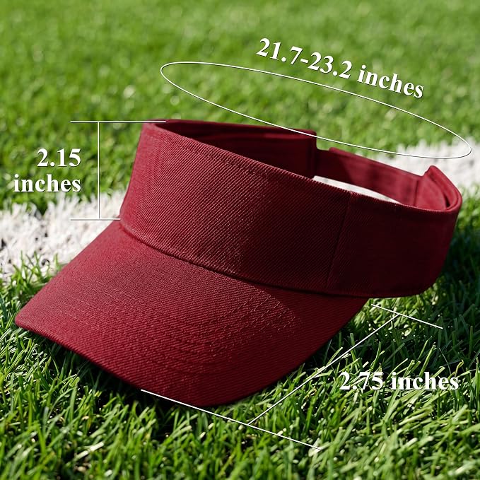 Sports Sun Visor Hats Adjustable Sun Visor Caps for Women and Men