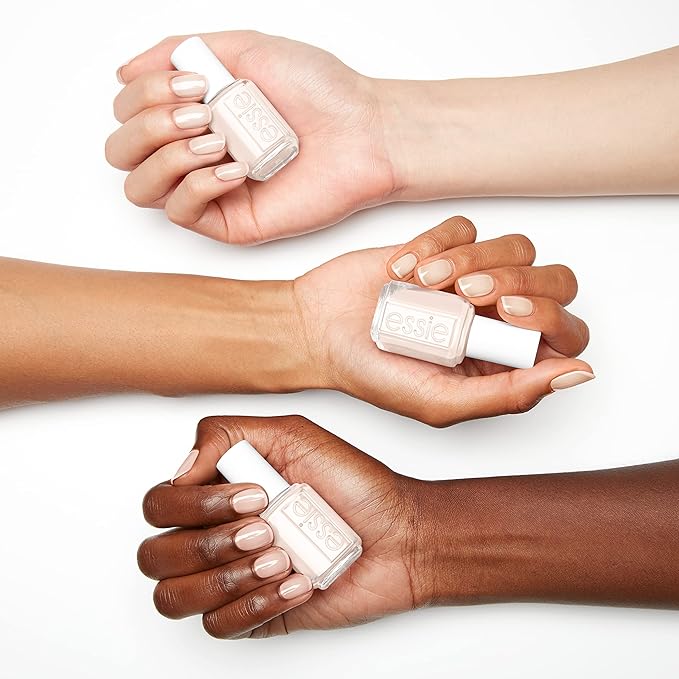 essie Nail Polish, Sheer White, 0.46 Ounce | Glossy Shine | Marshmallow | Pack of 2