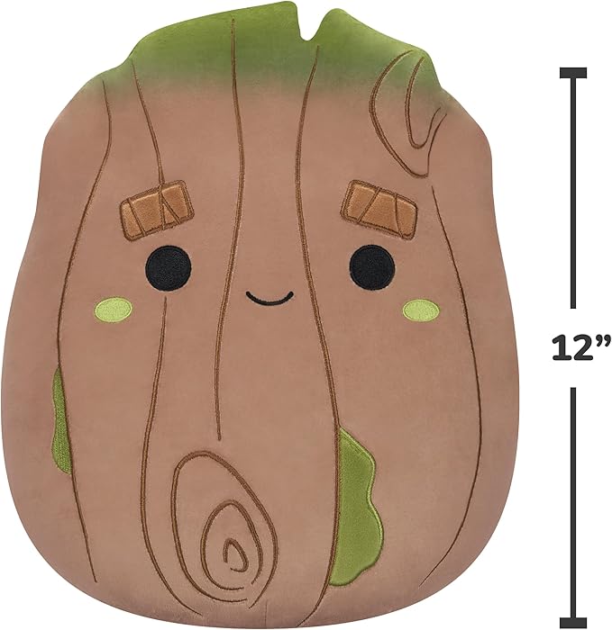 Squishmallows Original 12in Marvel Groot Plush (Medium-Sized)