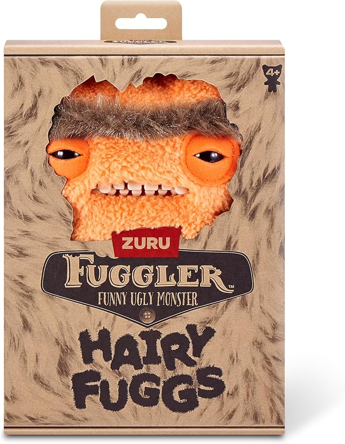 Hairy Fuggs 9-inch Series 1 by ZURU, Funny Ugly Monster Plush Toy