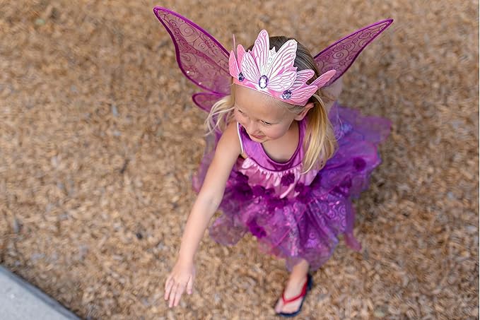 Little Adventures Purple Blossom Fairy Dress Up Costume