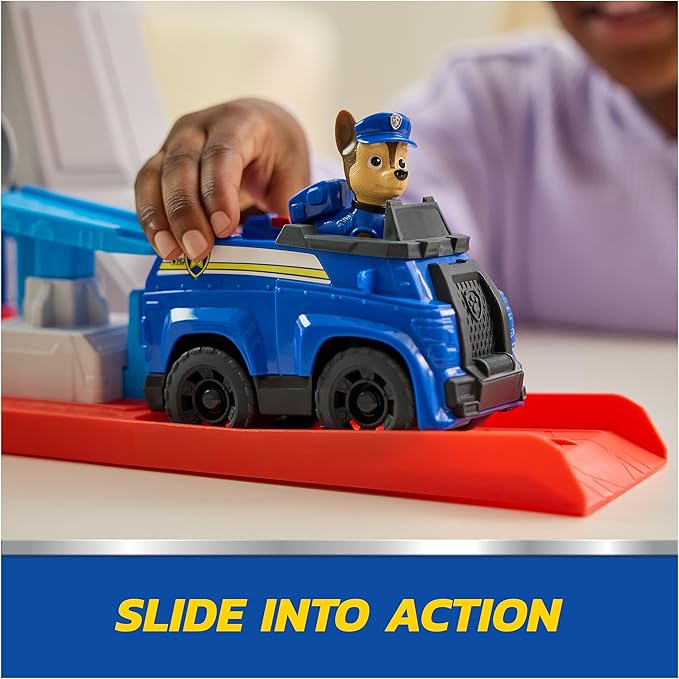 Paw Patrol Lookout Tower, 20-Inch Tower with Chase Action Figures, Rescue Vehicle & Launcher, Kids Toys for Boys & Girls Ages 3 and Up