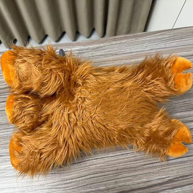 XYG 5lbs Highland Cow Weighted Stuffed Animals, 22inch Giant Highland Cow Gift Plushie Toy, Adorable Stuffed Animal for Adults Kids Highland Cattle Plush Pillow Decor