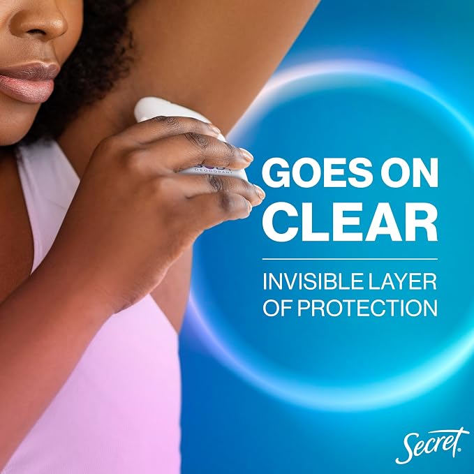 Secret Whole Body Deodorant Stick for Women, Naturally Derived Ingredients, Unscented, Aluminum Free Deoderant Stick, 72 HR Odor Protection, 2.4 oz