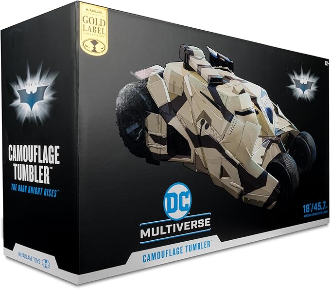 McFarlane Toys - DC Multiverse Camouflage Tumbler (The Dark Knight Rises) Gold Label Vehicle