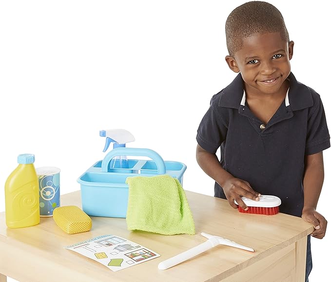 Melissa & Doug Spray, Squirt & Squeegee Play Set - Pretend Play Cleaning Set