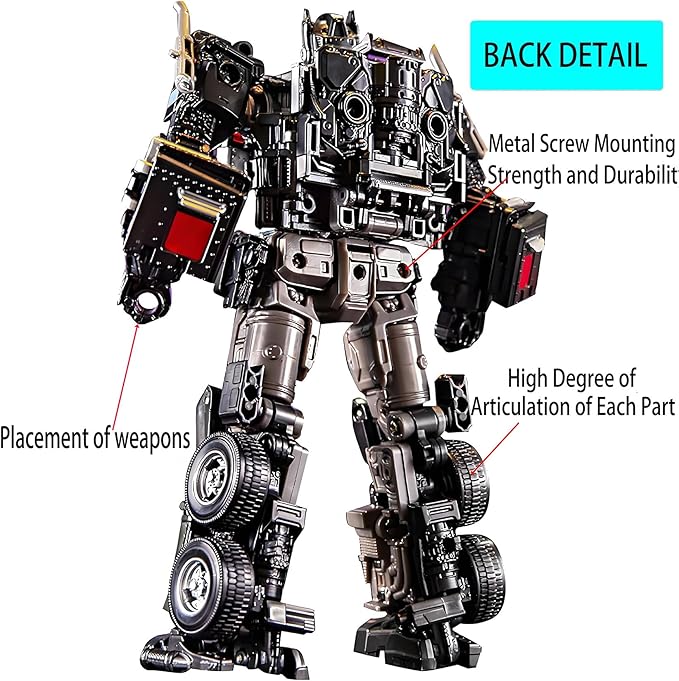 Deformation Robot Toy - Cool Car to Robot Action Figure for Kids 6+, Durable & Portable, for Boys & Movie Fans