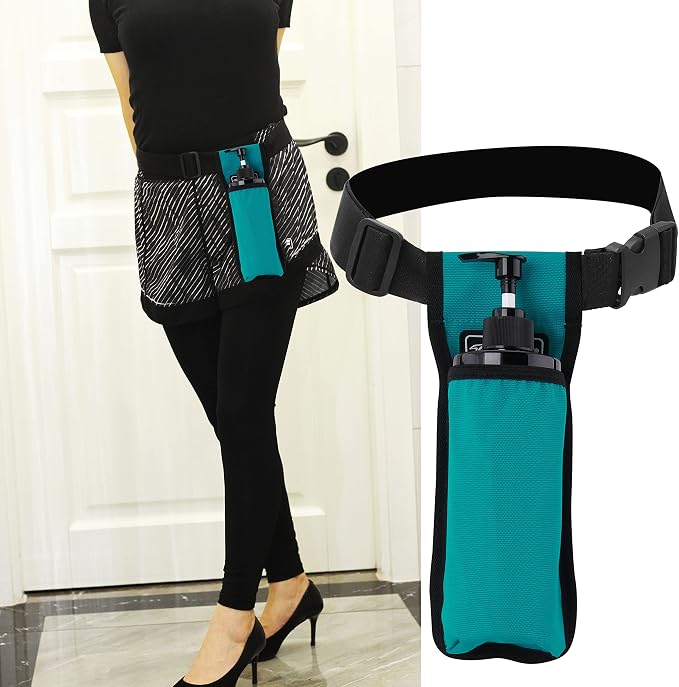 Massage Bottle Bag Massage Oil Holster Lotion Holster Massage Therapist Massage Oil Holster Massage Lotion … (Mail Green, 1 Bottle)