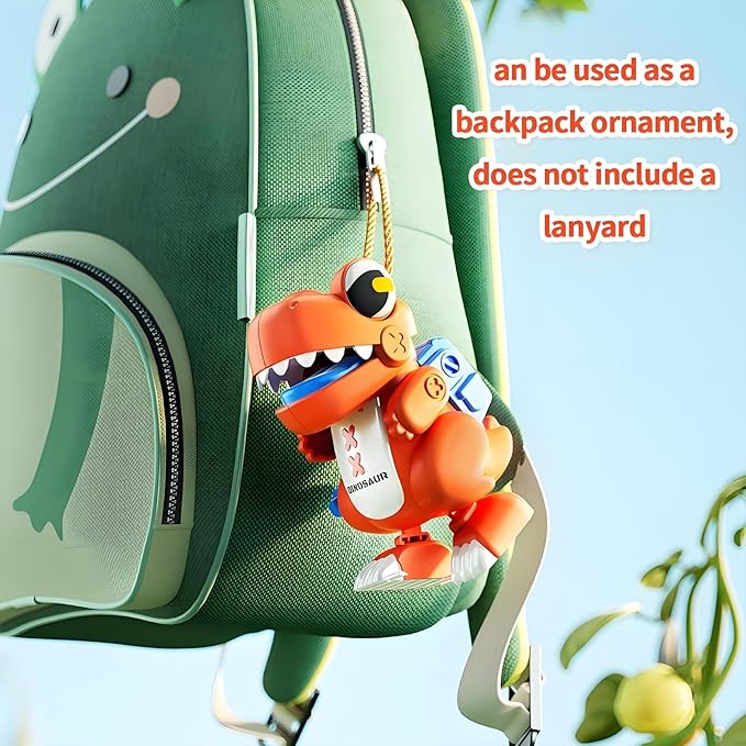 4 Pcs Toddler Dinosaur Toys for Kids 3-5,Dinosaur Toys for Ages 5-7,Walkable Dinosaur Wind Up Toys for Toddlers 3 4 5 6 7 8,Mini Dinosaur Figures Keychains Cute,Boys and Girls Easter Basket Stuffer