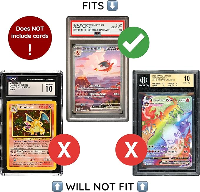 Bumper Guard for PSA Graded Cards ONLY | Limited Edition Gradient Slab Edge Protector | 1 Pack Blossom