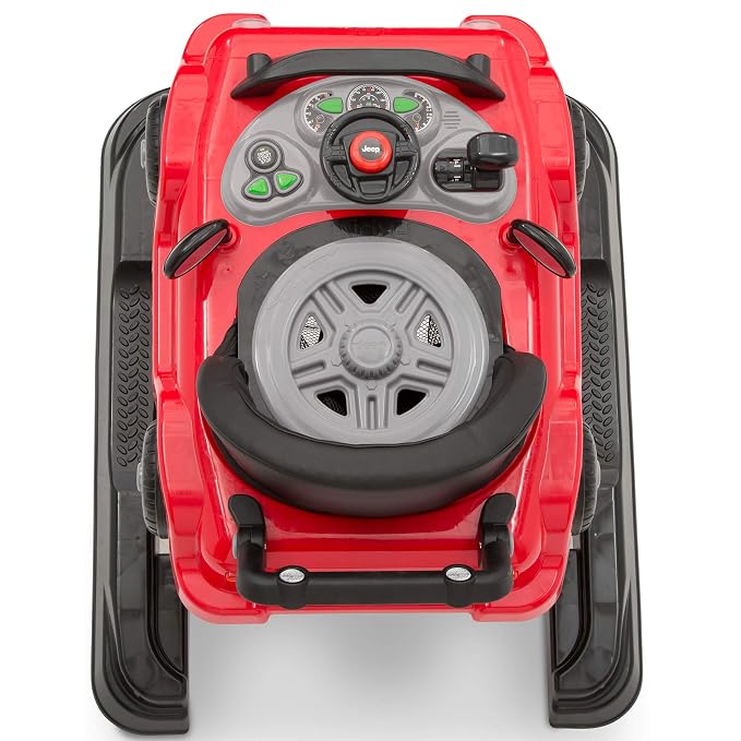Jeep Classic Wrangler 3-in-1 Grow with Me Walker by Delta Children, Red