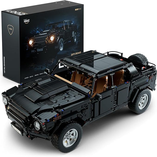 Nifeliz L002 Off-Road Car Building Set, Collectible Truck Model and Gift for Adults and car Lovers, Authentically Detailed Build and Display Model for Home or Office Décor (3983 PCS, NF10274)