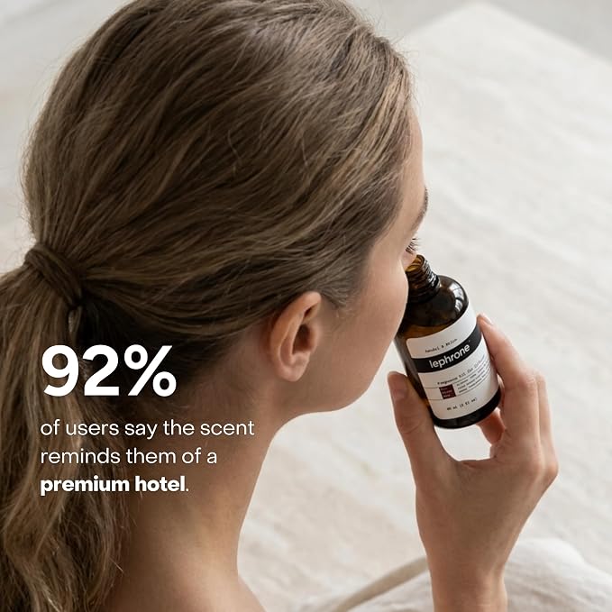 Essential Oil for Waterless Diffusers, Premium Aroma Oil for Home Scenting, Fragrance Oils for Cold Air and Ultrasonic, Pure, Hotel Luxury, Aromatherapy 3 fl oz (Sandal & Melon)