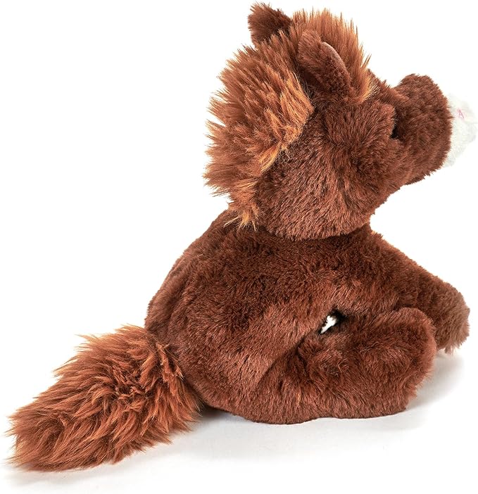 The Petting Zoo Floppy Horse Stuffed Animal Plushie, Gifts for Kids, Wild Onez Wildlife Animals, Horse Plush Toy 8 inches