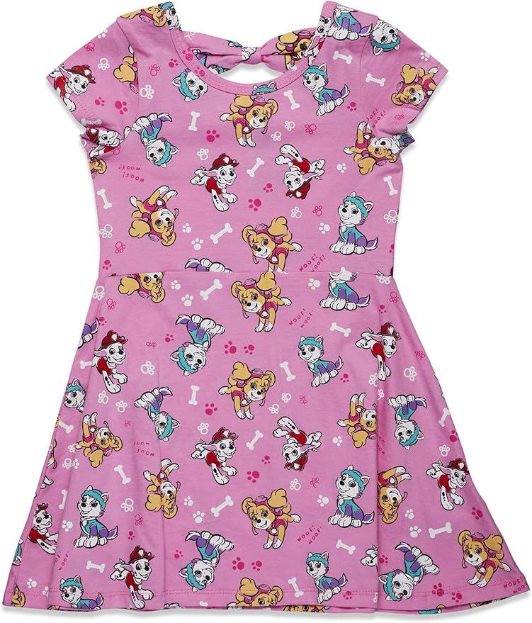 Paw Patrol Skye Marshall Everest Girls Skater Dress Toddler to Big Kid