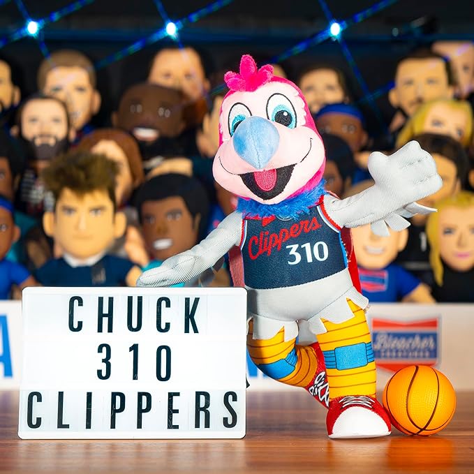 Bleacher Creatures NBA Unisex NBA 10-inch Mascot Plush Doll