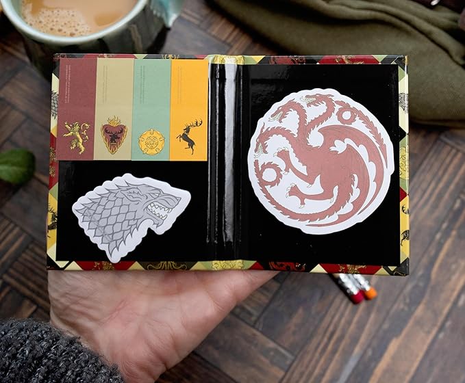 Game of Thrones Sticky Note and Tab Box Set | Notepad Stationery Paper, School and Office Supplies