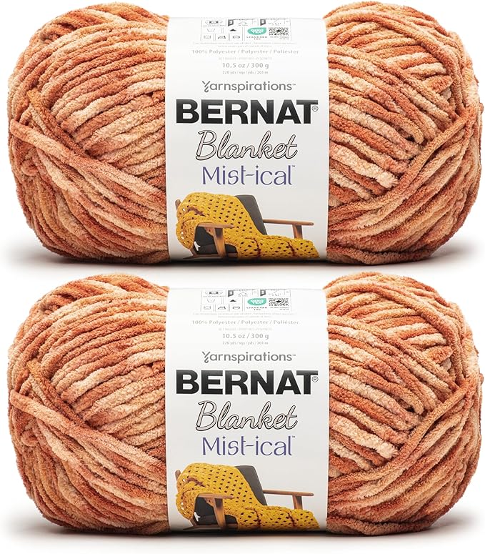 Bernat Blanket Mist-ical Canyon 2 Pack of 300g Yarn