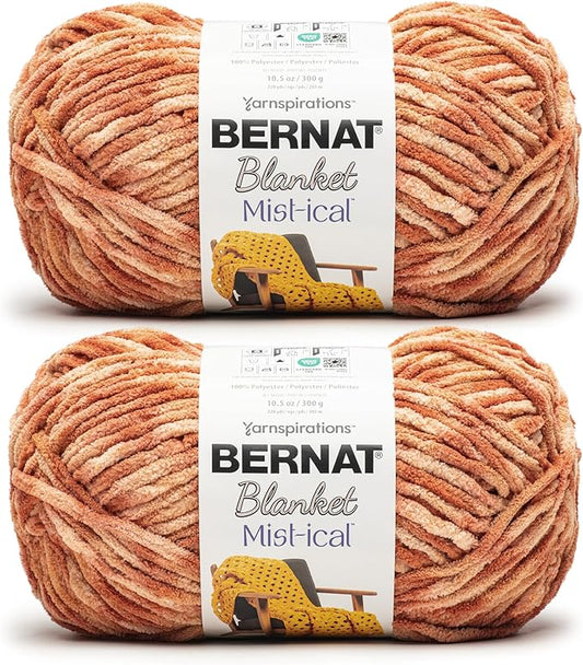 Bernat Blanket Mist-ical Canyon 2 Pack of 300g Yarn