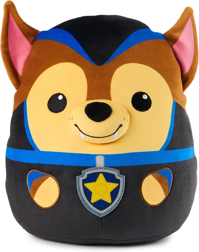 PAW Patrol Dracula Chase Squish Plush, Official Toy from The Hit Cartoon, Special Edition Squishy Stuffed Animal for Ages 1 and Up, 12”