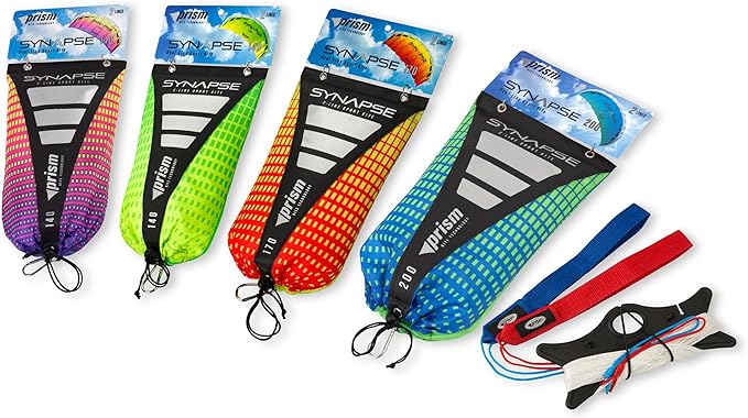 Prism Kite Technology Synapse Dual-line Parafoil Kite - an Ideal Entry Level Kite for Kids and Adults to Dual-line Kiting