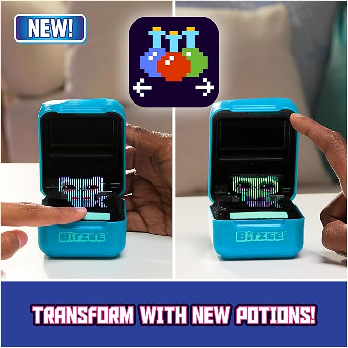 Magicals with 20 Interactive Characters Inside, Reacts to Touch, Digital Pet Kids Toys for Ages 5 and up