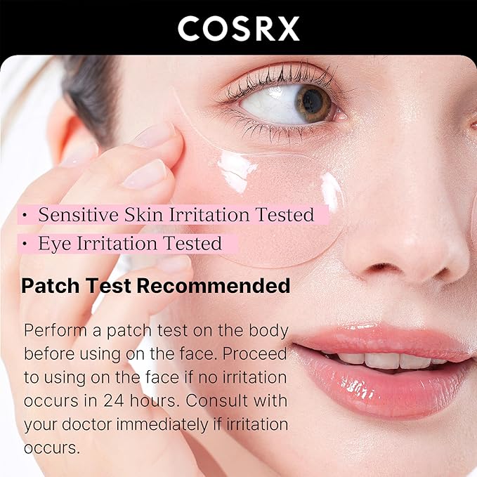 COSRX Snail Mucin Sheet Mask 10 EA + Peptide Collagen Hydrogel Eye Patch, Korean Skin Care