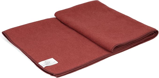 Yoga Mat Towel - Double Sided Microfiber Yoga Towel - Sweat Absorbent Non Slip Hot Yoga Towel - Lightweight, Quick Drying Pilates Towel - 73" x 26", Sedona