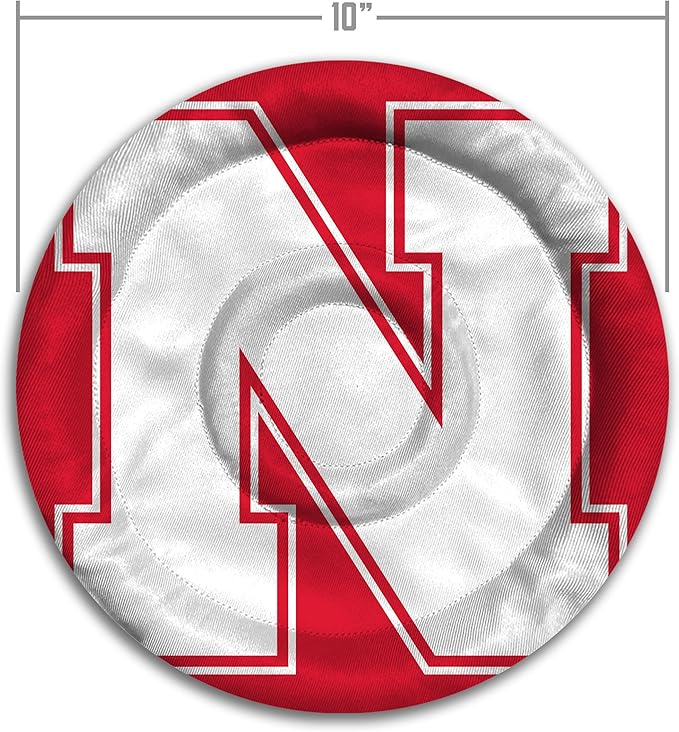 YouTheFan NCAA Nebraska Cornhuskers Flimzee Bean-Bag Flying Disc
