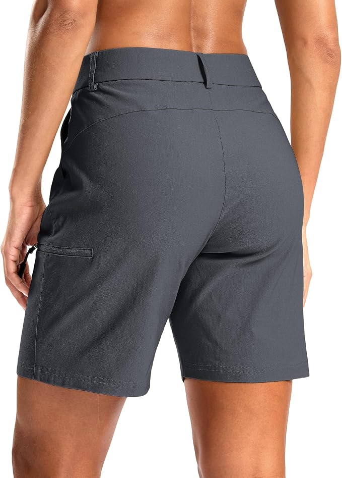 G Gradual Women's 7"/9" Hiking Cargo Shorts Quick Dry Lightweight Golf Outdoor Work Summer Travel Shorts with Pockets