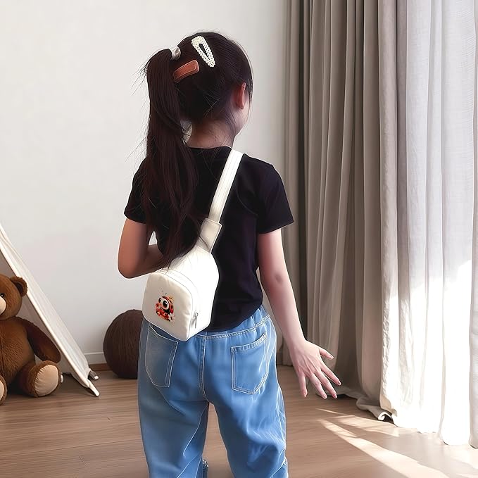 Ladybugs Mini Sling Bag, Crossbody Bag, Toddler Purse For Kids Girl, Birthday Gift For 4 5 6 7 8 9 10 11 12 Year Old Gifts For Daughter, Granddaughter, Sister, Niece!