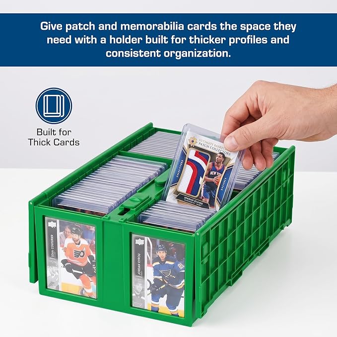 BCW 108 PT. Thick Card Topload Holder - Pack of 1 | Durable Rigid PVC Toploader | Toploaders for Memorabilia, Jersey, Patch, and Relic Cards