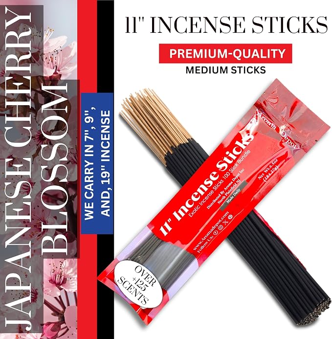 Aroma Depot 4 fl oz Japanese Cherry Blossom Fragrance Oil – Scent for Candle Making, Soap Making, Wax Melts, Diffusers, Body Oil Blends & Incense (120ml)