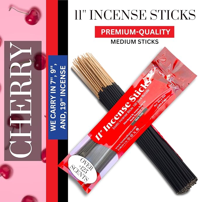 Aroma Depot 1 fl oz Cherry Fragrance Oil for Candles, Soap Making, Wax Melts, Diffusers, Body Oil Blends & Incense