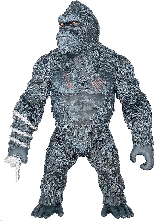 TwCare Giant King Kong vs Godzilla Action Figure 11.3" Fight Mode Gorilla Ape Solid Wild Movie Series, Travel Bag
