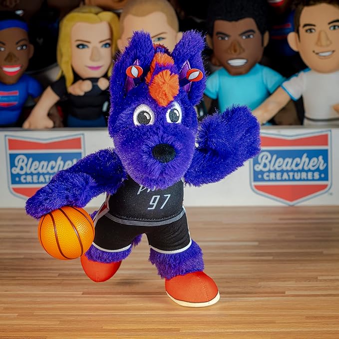 Bleacher Creatures Phoenix Mercury Scorch 10" Mascot Plush Figure - A Mascot for Play or Display