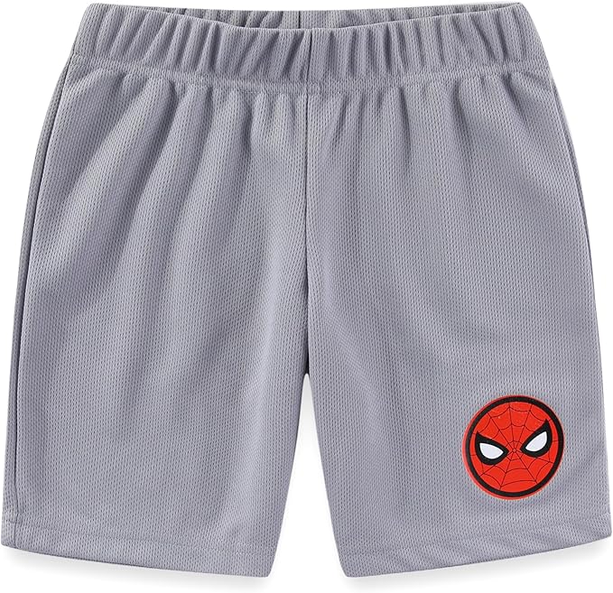 Marvel Spider-Man Boys 2 Piece Short Sleeve T-Shirt and Shorts Set for Toddler and Big Kids