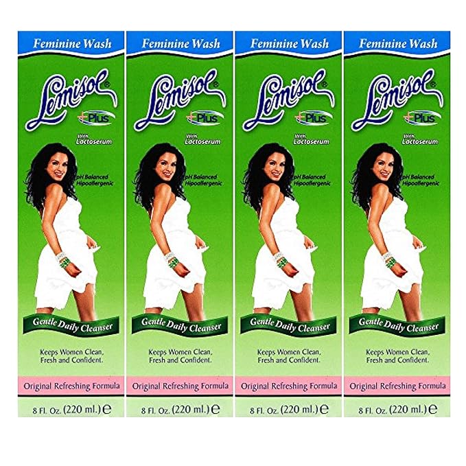Lemisol Plus Feminine Wash 16 oz (Pack of 4)