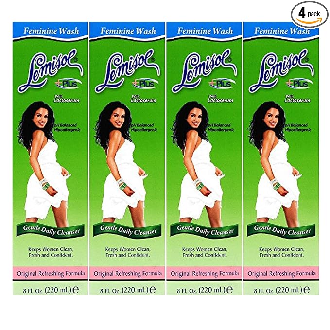 Lemisol Plus Feminine Wash 16 oz (Pack of 4)