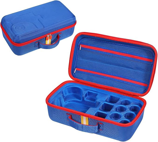 Hard Shell Case for Little Tikes Story Dream Machine Books Starter Set, Many Story Collection, Storytime/Little Golden Book Toys Storage Travel Bag (Blue, Large)