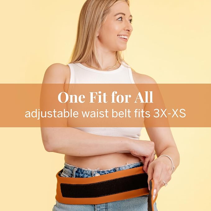 Pixie USB-Powered Heating Pad for Period Cramps – Wearable Menstrual Heat Belt for Back & Abdominal Pain – Portable Electric Heat Therapy Wrap for Women, XS-3XL