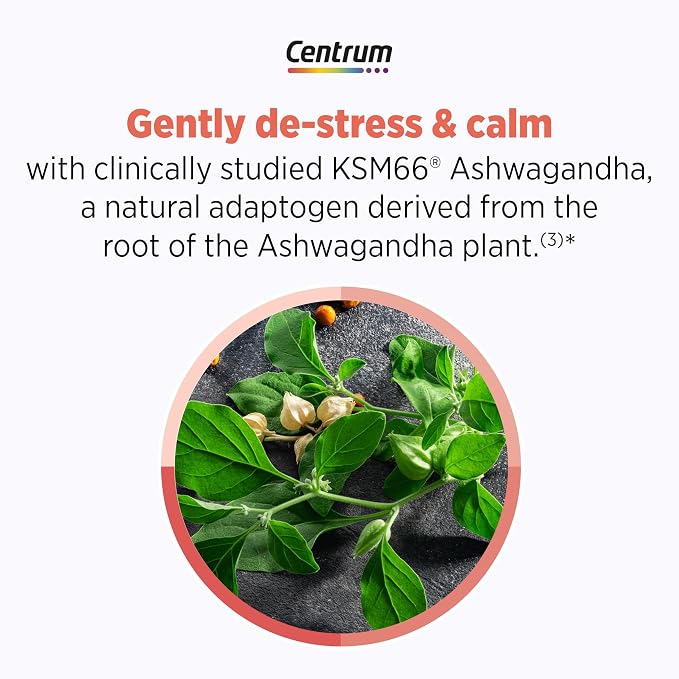 Centrum Clear Mind and Calm Mood Menopause Support Tablets,with Clinically Studied enXtra,30 Count (Pack of 2)