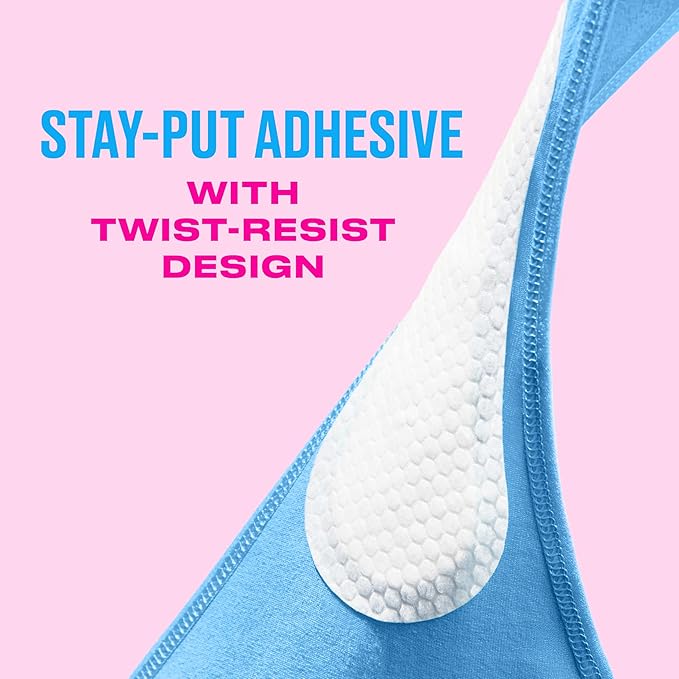 Carefree Panty Liners for Women, Regular, Unwrapped, Unscented, 120ct