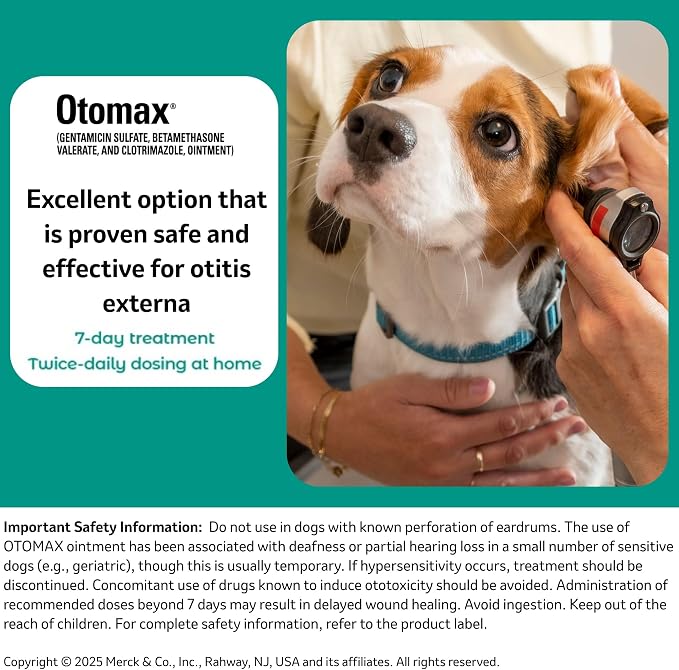 Otomax Ointment for Dogs 30gm